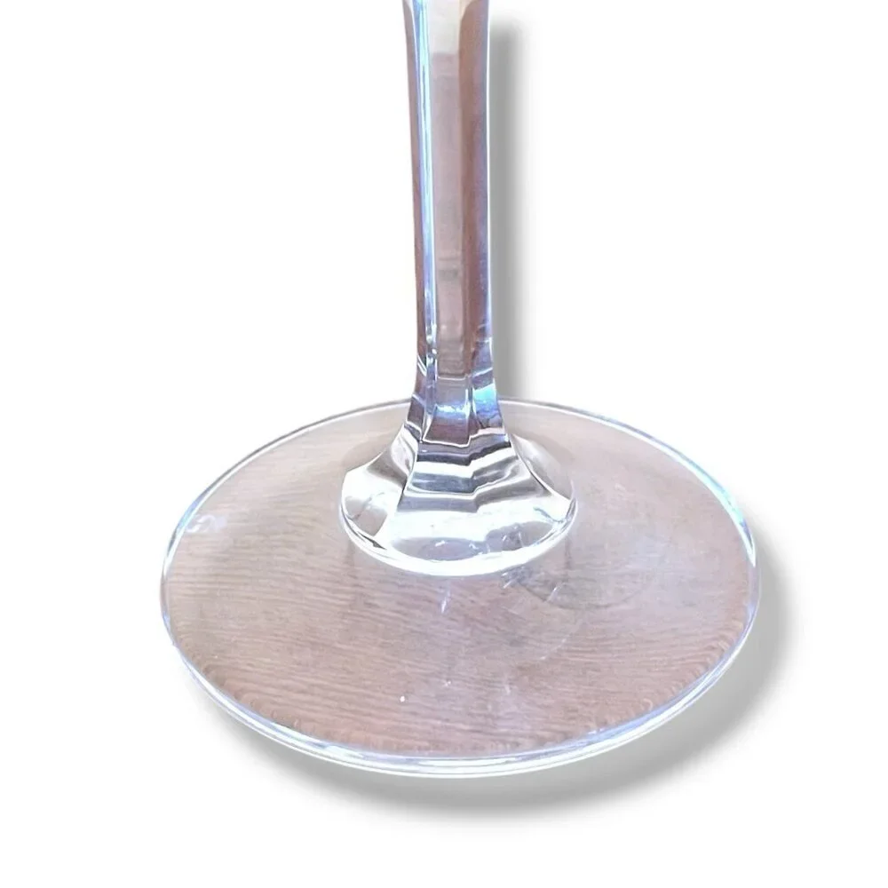 Vintage Spiegelau Eremitage Crystal Wine Glass Set of 2 Glasses 7 1/4